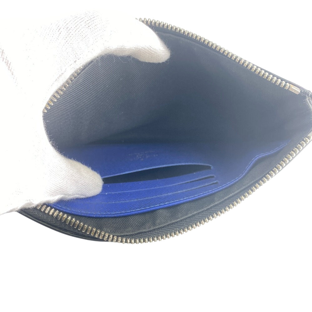 LOUIS VUITTON Pouch M30278 Taiga cobalt blue Monogram Cobalt Blue Discovery