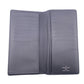 LOUIS VUITTON Long Wallet Purse N62227 leather black Damier Grafitte Ron mens Used Authentic