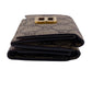 GUCCI Tri-fold wallet 681700 PVC coated canvas beige Balenciaga Compact Wallet GG Supreme logo The Hacker Women Used Authentic