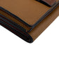 LOEWE Tri-fold wallet leather Brown Vertical wallet anagram Small Women Used Authentic