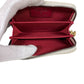 CHANEL Coin case leather white Zip Around Gabriel doe Women Used Authentic