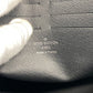 LOUIS VUITTON Clutch bag N41696 Patent leather black Pochette Damier Grafitte Voyage MM mens Used Authentic
