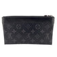 LOUIS VUITTON Pochette M44323 Monogram Eclipse black Monogram Eclipse Discovery PM mens Used Authentic