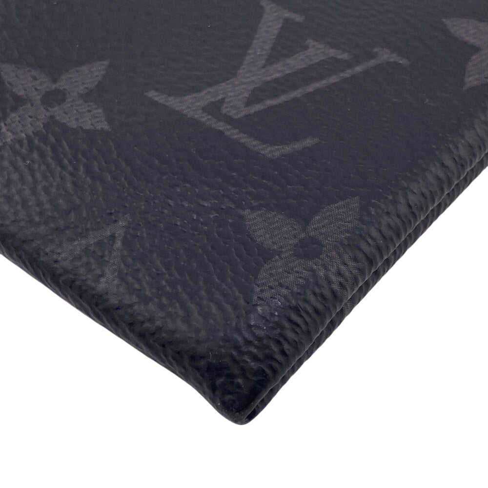 LOUIS VUITTON Pochette M44323 Monogram Eclipse black Monogram Eclipse Discovery PM mens Used Authentic