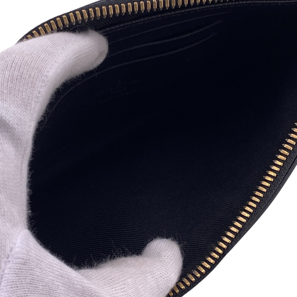 LOUIS VUITTON Pochette M44323 Monogram Eclipse black Monogram Eclipse Discovery PM mens Used Authentic