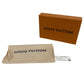 LOUIS VUITTON Long Wallet Purse M68708 leather beige Portefeuille Monogram Ann Platt Sara Women Used Authentic