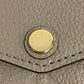 LOUIS VUITTON Long Wallet Purse M68708 leather beige Portefeuille Monogram Ann Platt Sara Women Used Authentic