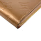 LOUIS VUITTON Coin case M90601 Vernis beige Zip Around Monogram Vernis Zip around purse Women Used Authentic