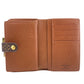 LOUIS VUITTON Bifold Wallet M61674 leather Brown Purse Portefeuille Monogram Viennois Made in USA Women Used Authentic