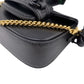 GUCCI Travel pouch 726863 leather black Mini Horsebit