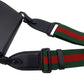 GUCCI Travel pouch 726863 leather black Mini Horsebit