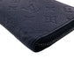 LOUIS VUITTON Long Wallet Purse M69047 leather black Zip Around Monogram Ann Platt Zippy Wallet Vertical mens Used Authentic