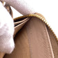 PRADA Long Wallet Purse 1ML506 leather beige Zip Around Safiano Ribbon Women Used Authentic