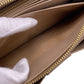 PRADA Long Wallet Purse 1ML506 leather beige Zip Around Safiano Ribbon Women Used Authentic