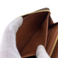 LOUIS VUITTON Long Wallet Purse M61440 leather Brown Zip Around Monogram Zippy Compact Wallet NM mens(Unisex) Used Authentic