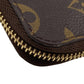 LOUIS VUITTON Long Wallet Purse M61440 leather Brown Zip Around Monogram Zippy Compact Wallet NM mens(Unisex) Used Authentic