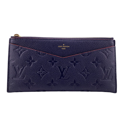 LOUIS VUITTON Pochette M68713 Monogram Ann Platt Leather Navy Pochette Monogram Ann Platt Melanie BB mens(Unisex) Used Authentic