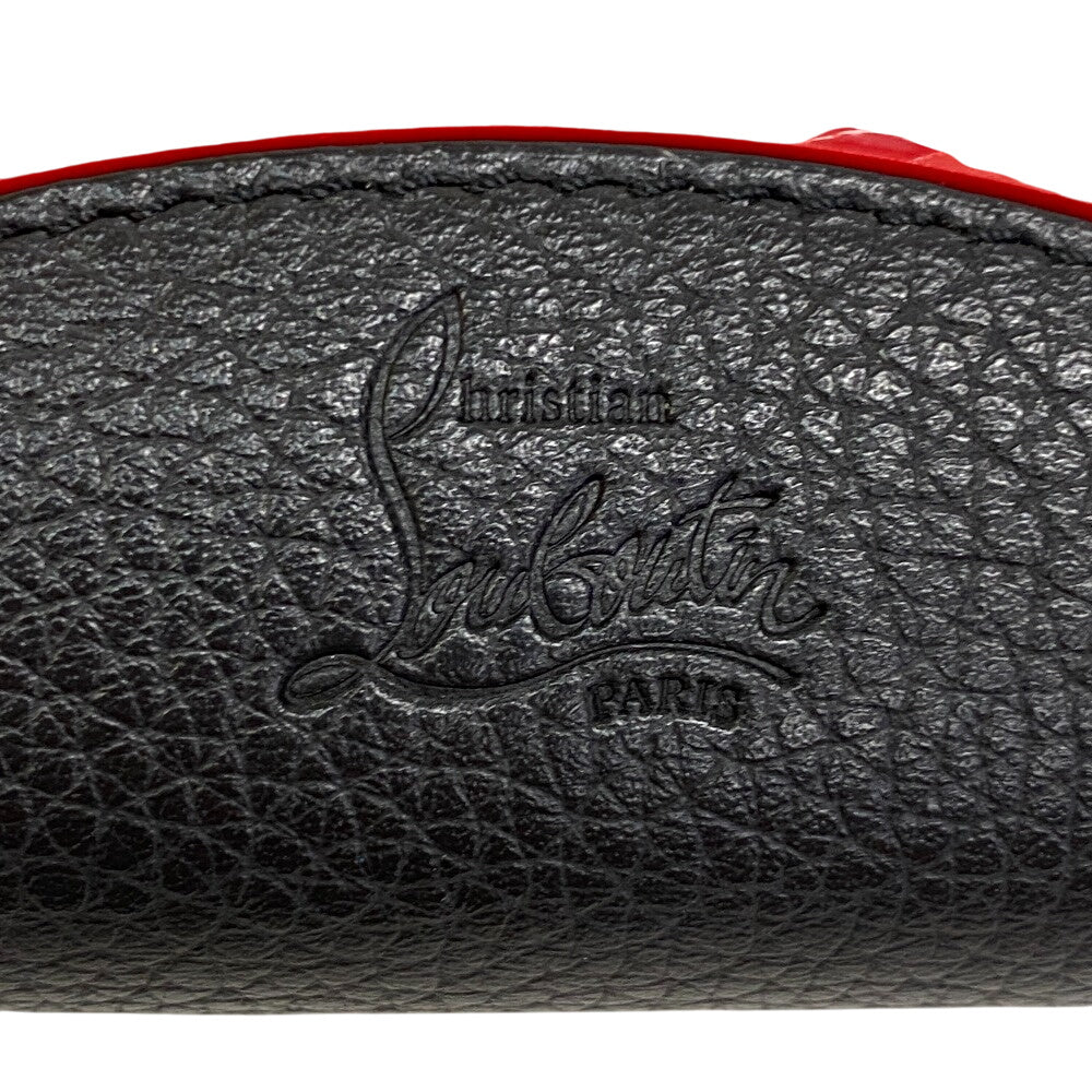 Christian Louboutin business bag leather black Blaster