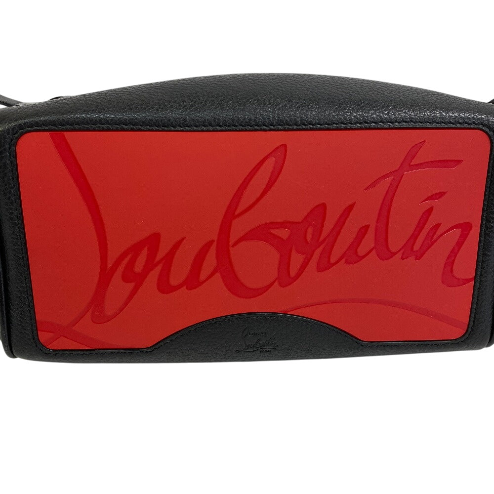 Christian Louboutin business bag leather black Blaster