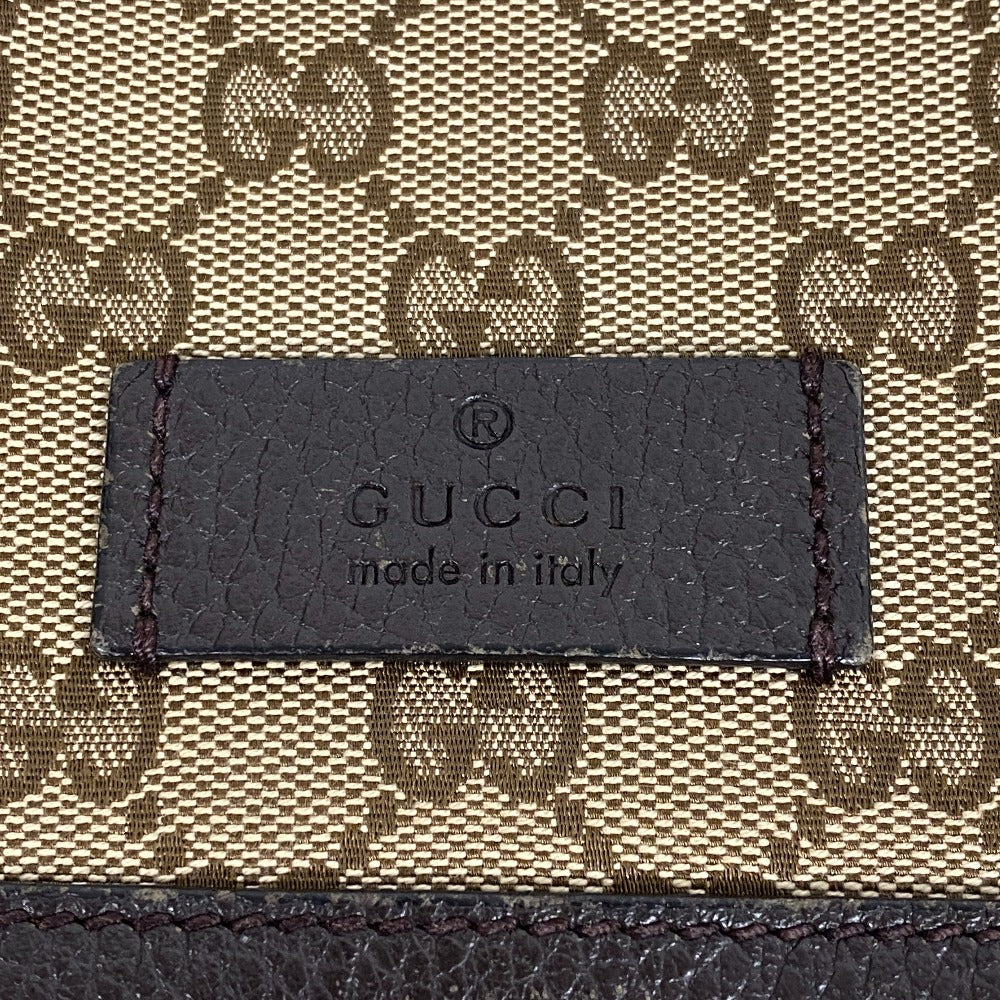 GUCCI Shoulder Bag 449172 canvas Brown GG canvas Women Used Authentic
