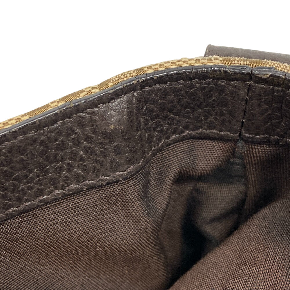GUCCI Shoulder Bag 449172 canvas Brown GG canvas Women Used Authentic