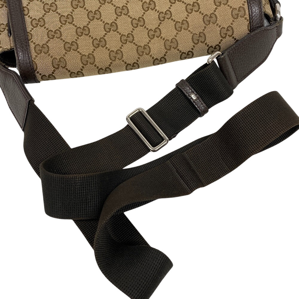 GUCCI Shoulder Bag 449172 canvas Brown GG canvas Women Used Authentic