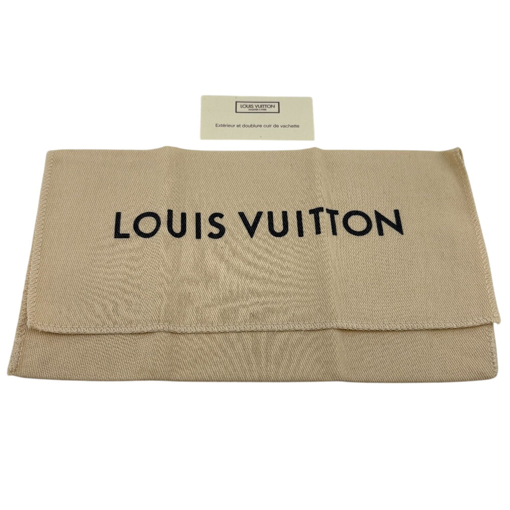 LOUIS VUITTON Long Wallet Purse M60965 Epi black Zippy wallet Epi Vertical mens Used Authentic