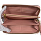 LOUIS VUITTON Long Wallet Purse M64090 Monogram Ann Platt pink Zip Around Monogram Unplant Zippy wallet Women Used Authentic