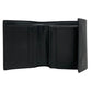 CELINE Tri-fold wallet leather black Trifold Small trifold Women Used Authentic
