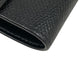 CELINE Tri-fold wallet leather black Trifold Small trifold Women Used Authentic