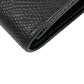 CELINE Tri-fold wallet leather black Trifold Small trifold Women Used Authentic