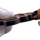 LOEWE charm Calfskin Brown anagram Women Used Authentic