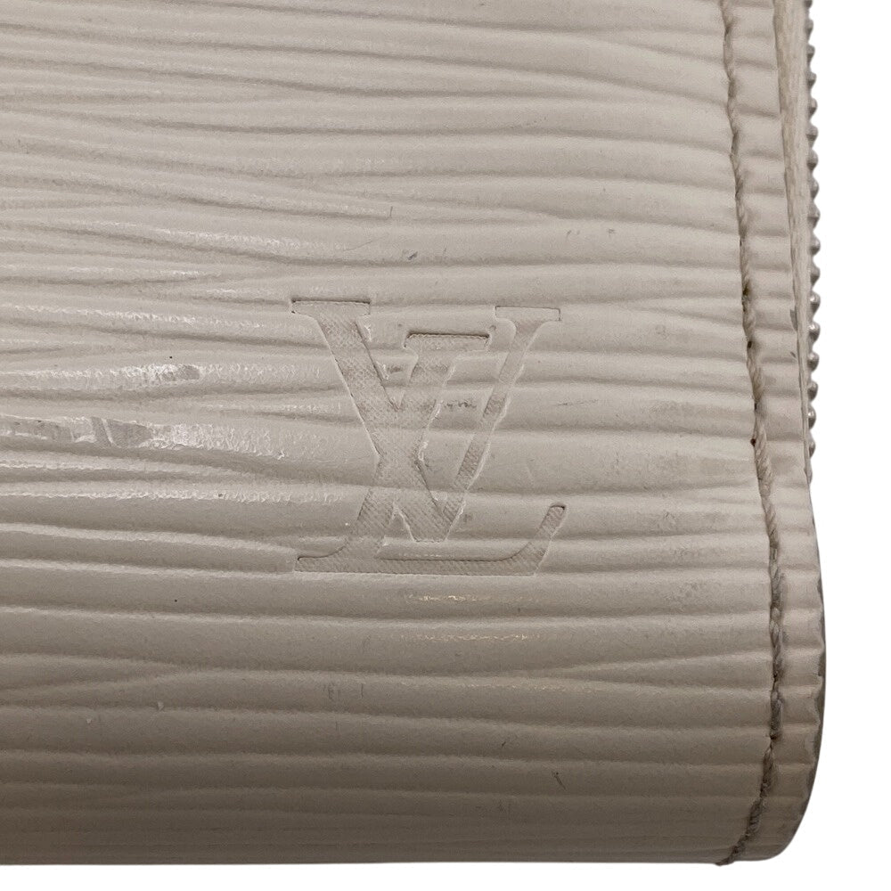 LOUIS VUITTON Coin case M68759 Epi Leather white Epi Yvoire