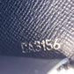 LOUIS VUITTON Long Wallet Purse M62644 leather Navy Zip Around Epi Zippy Organizer mens Used Authentic