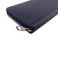 LOUIS VUITTON Long Wallet Purse M62644 leather Navy Zip Around Epi Zippy Organizer mens Used Authentic