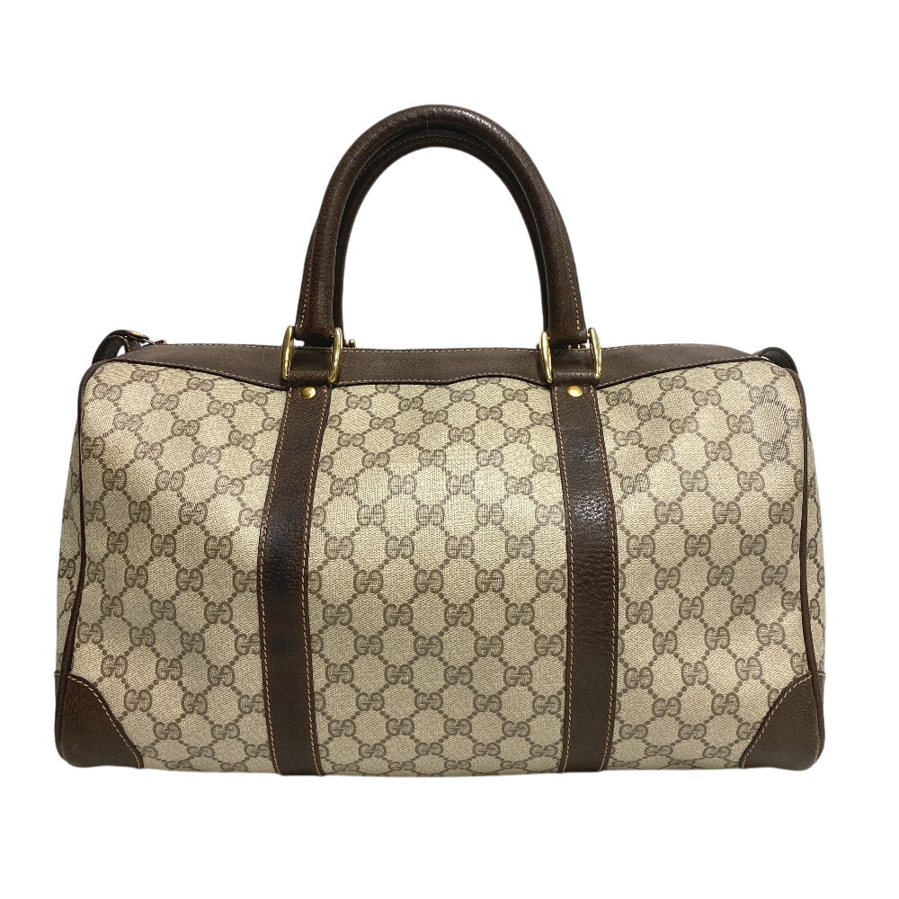 GUCCI Boston Duffel bag 40 GG canvas Brown GG Old Gucci Women(Unisex) Used Authentic