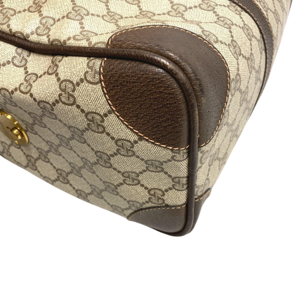 GUCCI Boston Duffel bag 40 GG canvas Brown GG Old Gucci Women(Unisex) Used Authentic