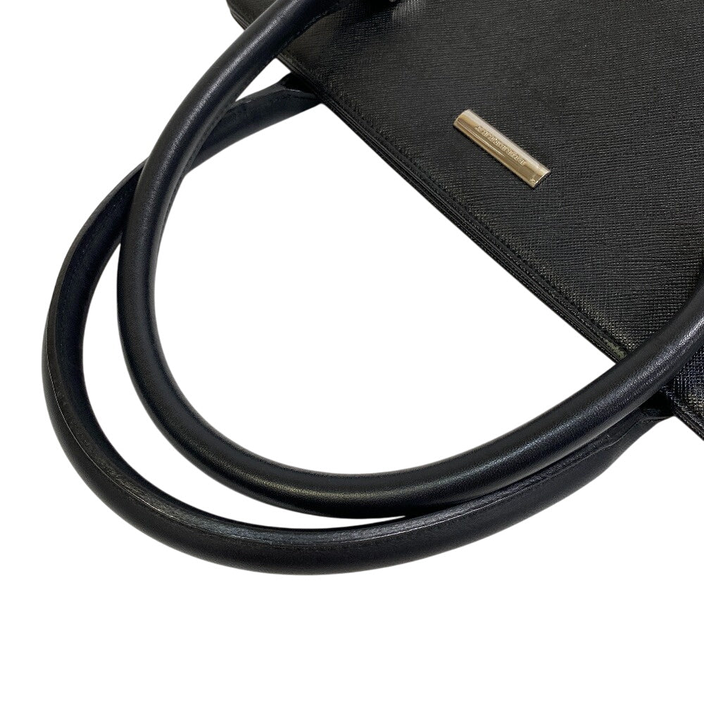 BURBERRY Handbag leather black Nova Check