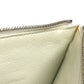 BALENCIAGA Pouch 659783 leather white 1IZIM Travel pouch logo cash pouch Card Case Women(Unisex) Used Authentic