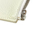 BALENCIAGA Pouch 659783 leather white 1IZIM Travel pouch logo cash pouch Card Case Women(Unisex) Used Authentic