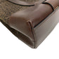 CELINE Handbag Leather, Canvas Brown canvas Sulky