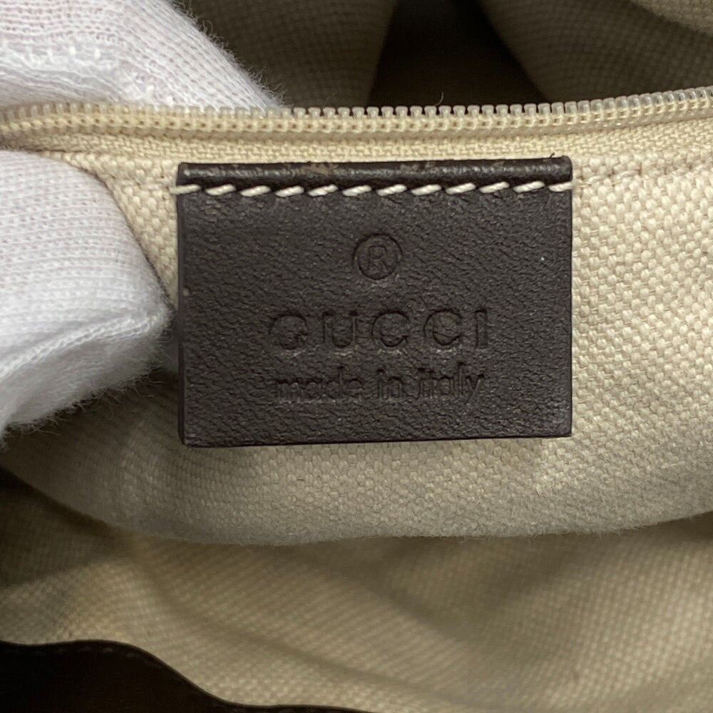 GUCCI Handbag 247902 canvas Brown Tote Bag GG canvas mens Used Authentic