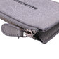 BALENCIAGA Coin case 637130 leather Silver Fragment case Glitter Women Used Authentic