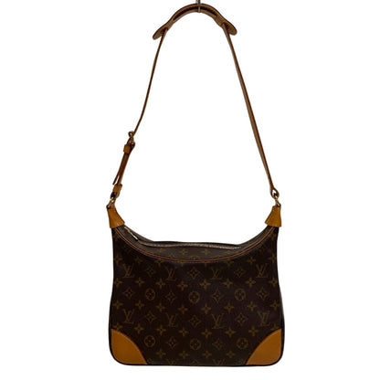 LOUIS VUITTON Shoulder Bag M51265 leather Brown Monogram Boulogne 30