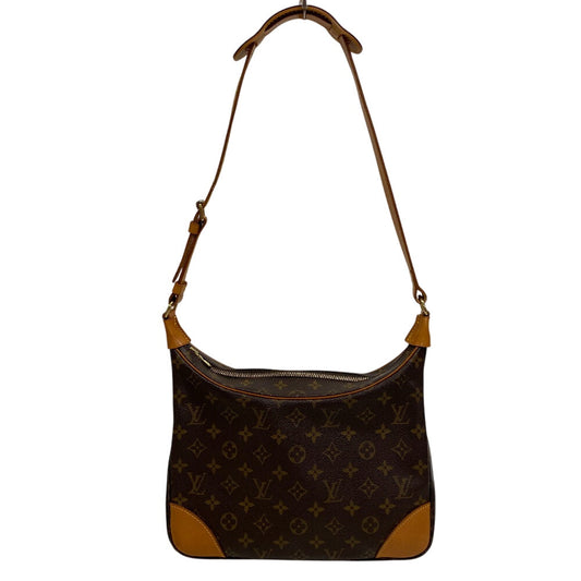 LOUIS VUITTON Shoulder Bag M51265 leather Brown Monogram Boulogne 30