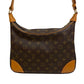 LOUIS VUITTON Shoulder Bag M51265 leather Brown Monogram Boulogne 30