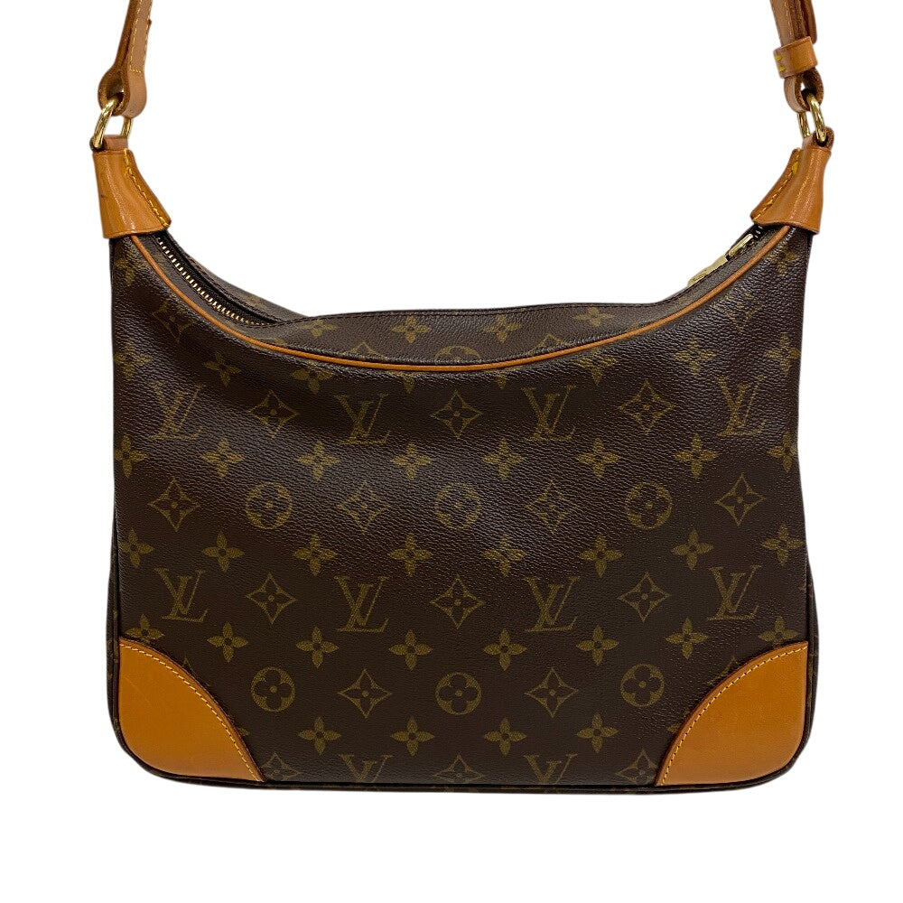 LOUIS VUITTON Shoulder Bag M51265 leather Brown Monogram Boulogne 30