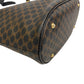 CELINE Tote Bag leather black bucket handbag Macadam Women Used Authentic