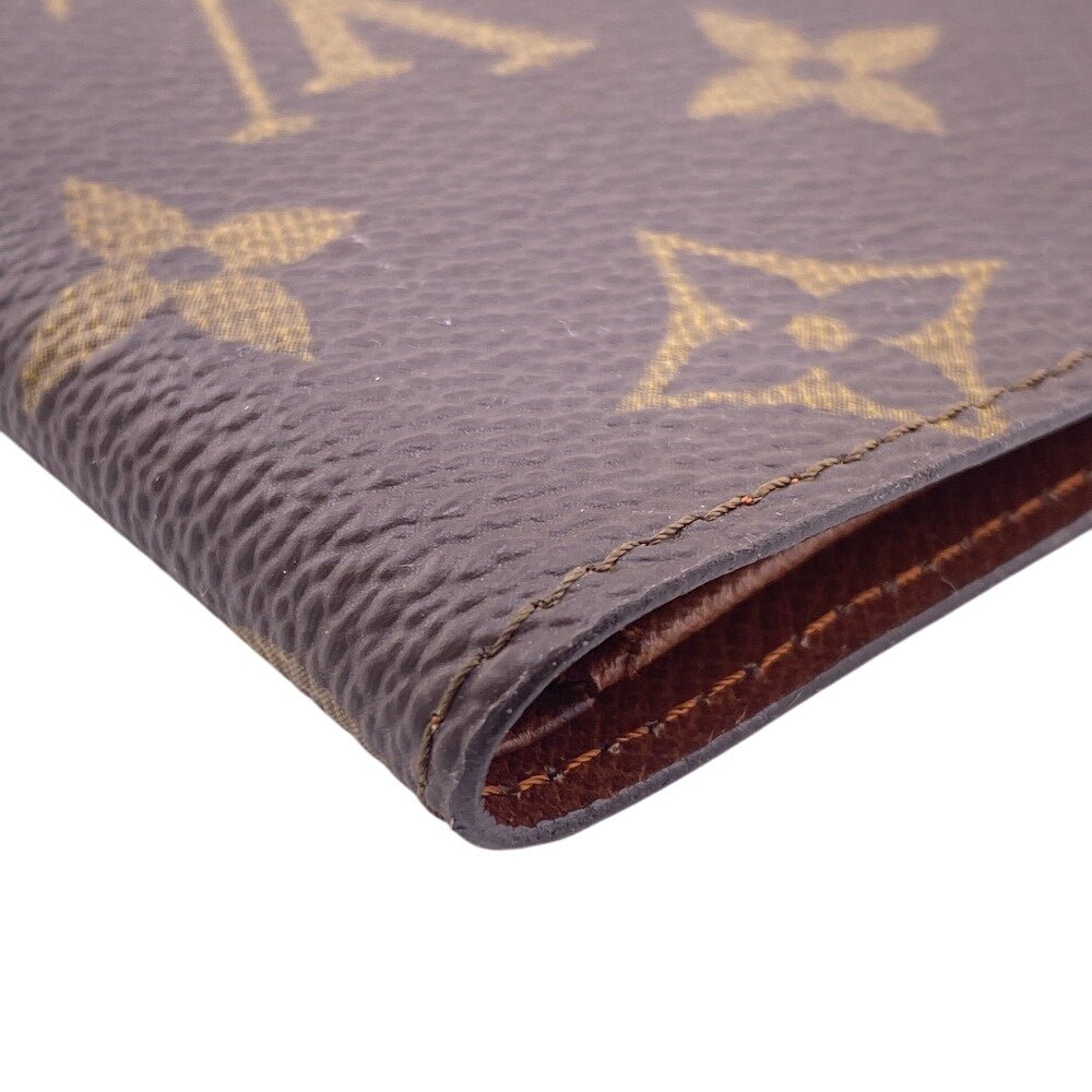 LOUIS VUITTON Bill Compartment M60929 Monogram Brown Monogram Porto Vie 6 Cartes Credit W9×H12cm