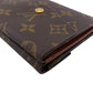 LOUIS VUITTON Tri-fold wallet M61660 Monogram canvas, leather Brown vintage Monogram Portonebier Women(Unisex) Used Authentic